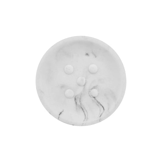 Marmor Seifenschale, Weiß