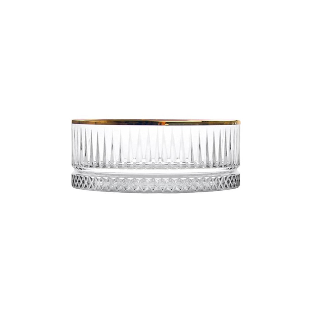 Paşabahçe Elysia Gold Große Schale 2 er Set 510 cc