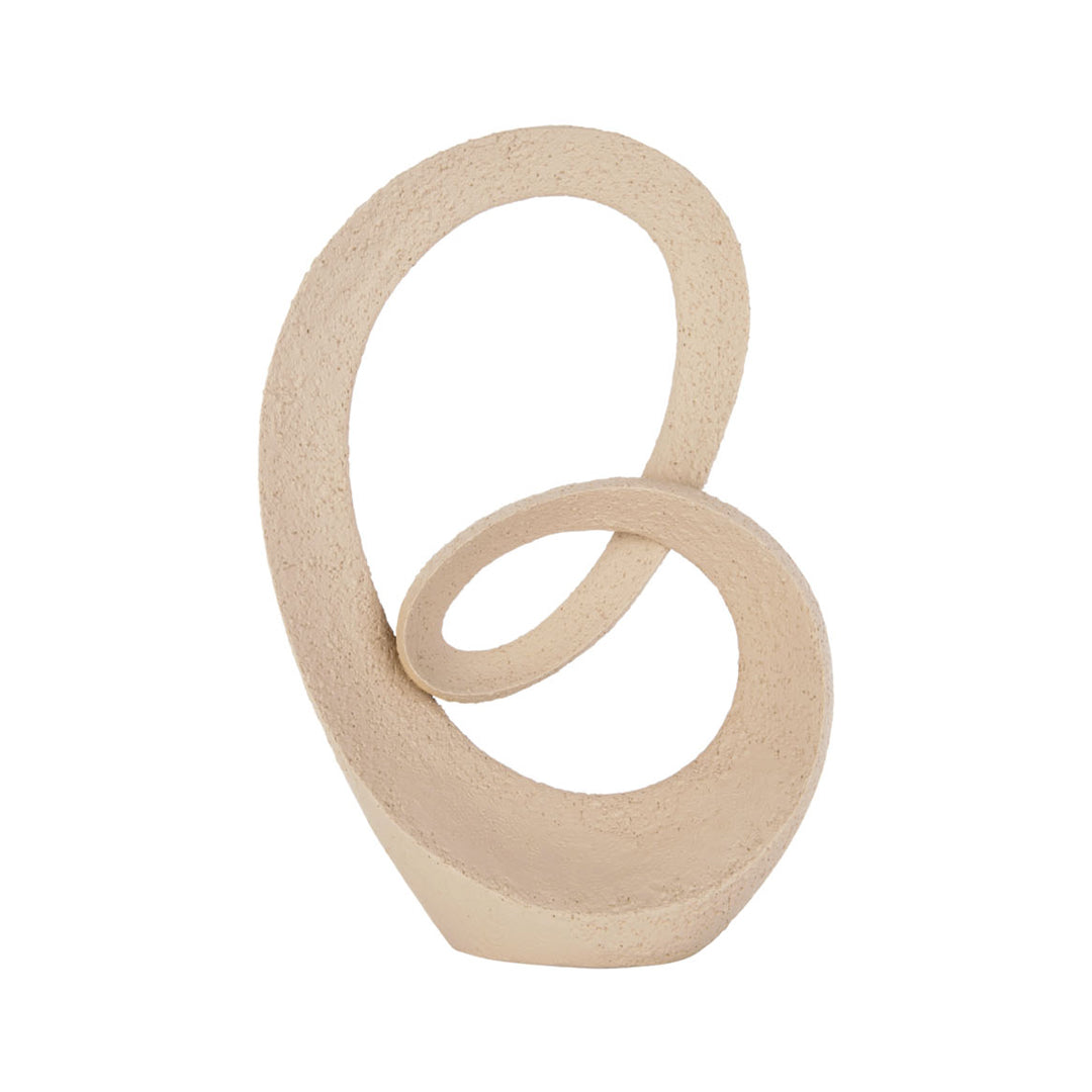 PT Statue Abstract Art Endless Sand Brown