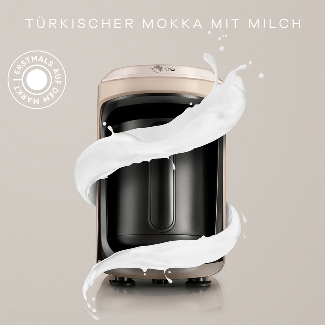 Karaca Hatır Hüps Mokkamaschine für türkischen Mokka mit Milch