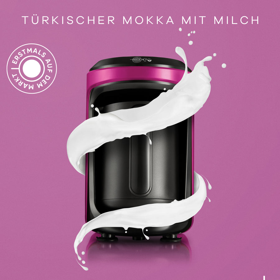 Karaca Hatır Hüps Mokkamaschine für türkischen Mokka mit Milch