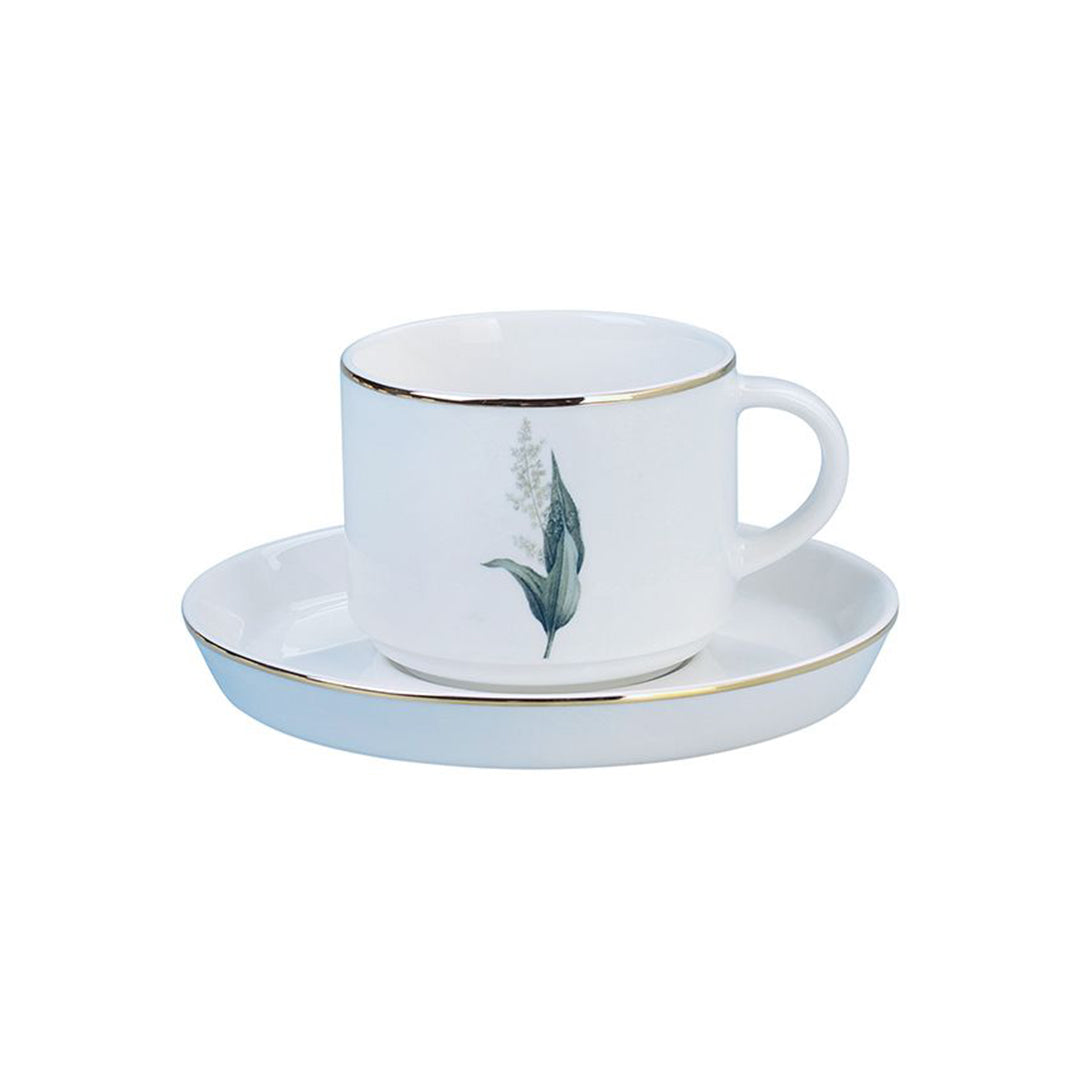 Lunel Flower Kaffeetassen Set für 6 Personen