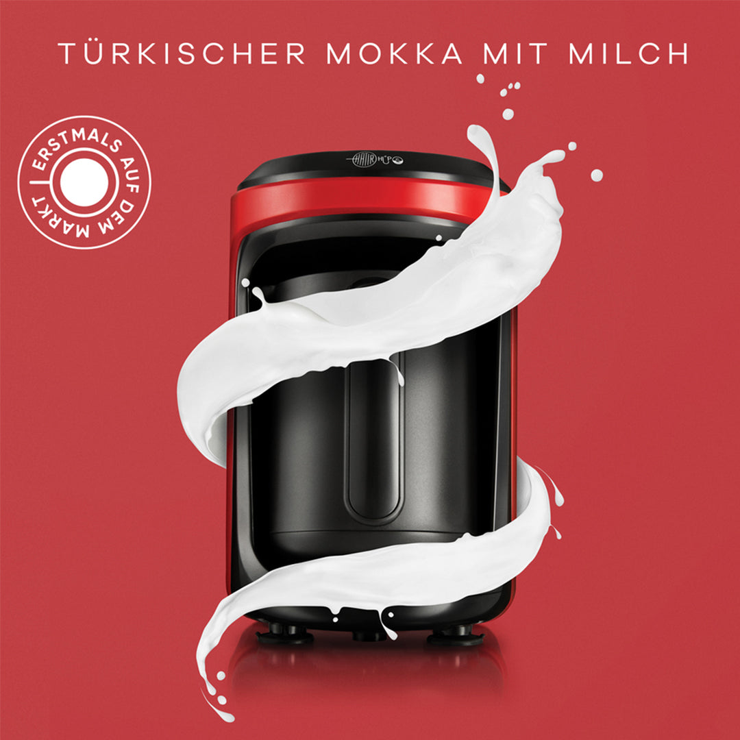 Karaca Hatır Hüps Mokkamaschine für türkischen Mokka mit Milch