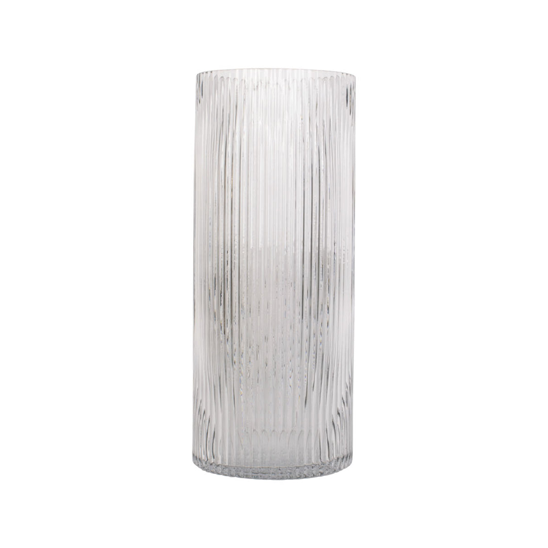 Vase Allure Straight Large Dunkelgrau