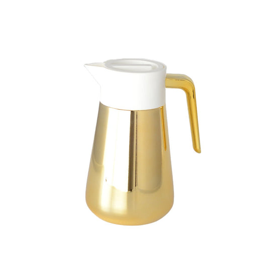 GOLD-WEIß ISOLIERTE KAFFEEMASCHINE 1L