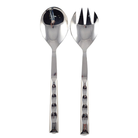 SALATSERVICE AUS SILBER, 28,5 CM