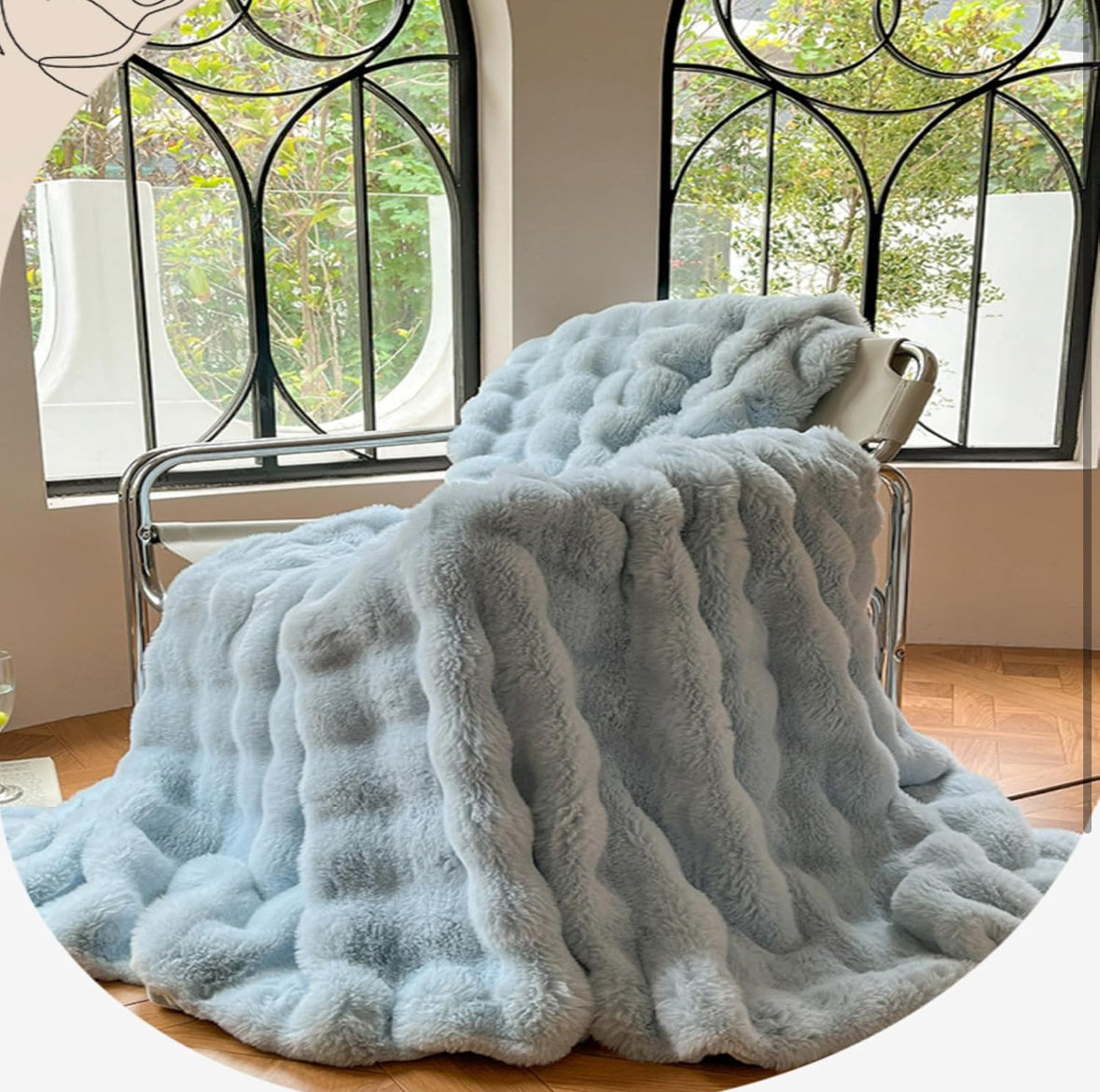 Die Plüschdecke, Über die Alle Sprechen! - WarmWol Kuschelige Decke