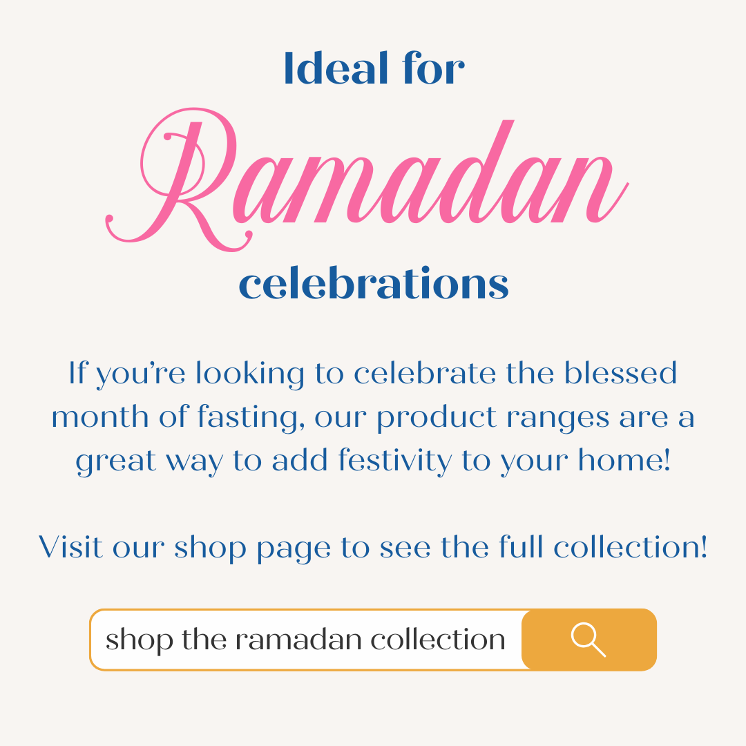 Ramadan Mubarak Partyballons (10er-Pack) - Lila & Gold