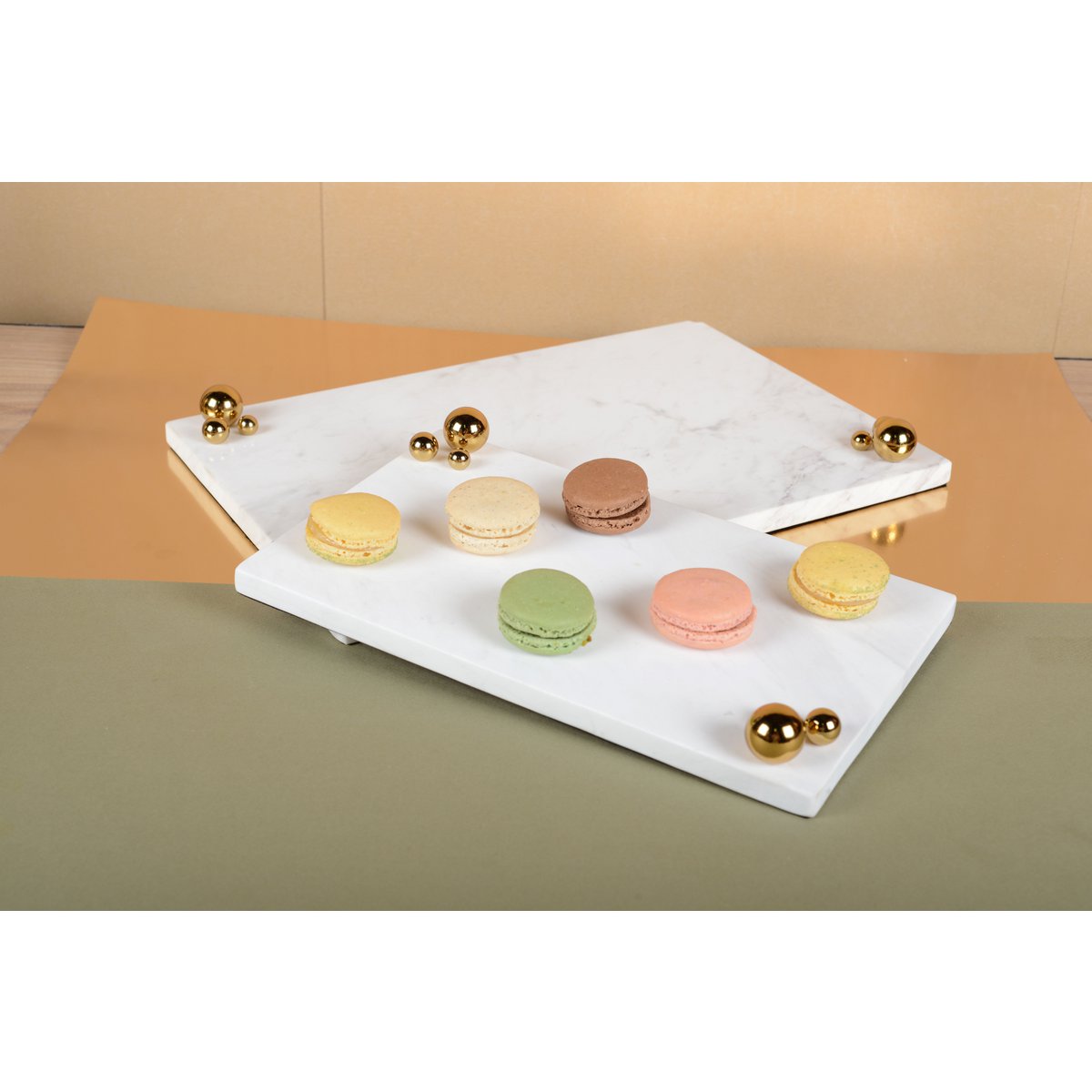 RECHTECKIGES TABLETT AUS MARMOR 38X26X4CM