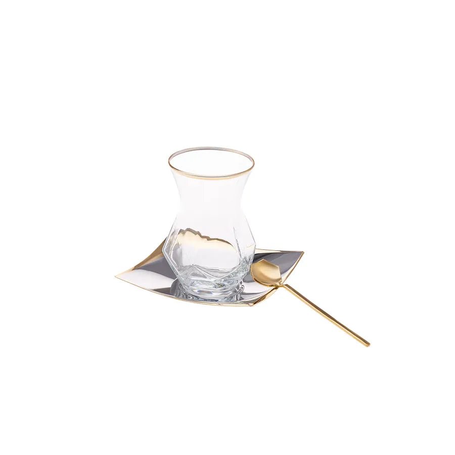 Gold Diamond 18-teiliges Teeset