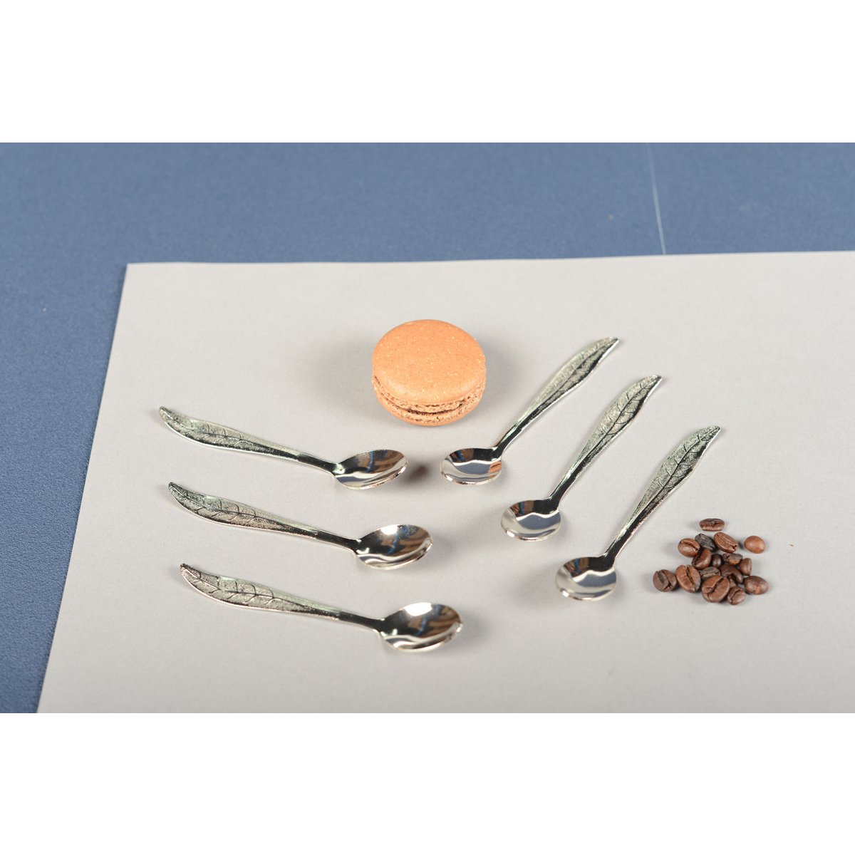 LÖFFEL SILBERBLATT 6ER SET