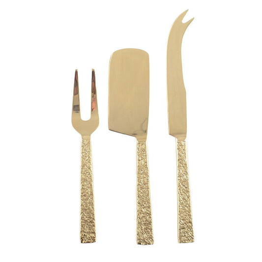 GOLDENE KÄSEMESSER – 3ER-SET