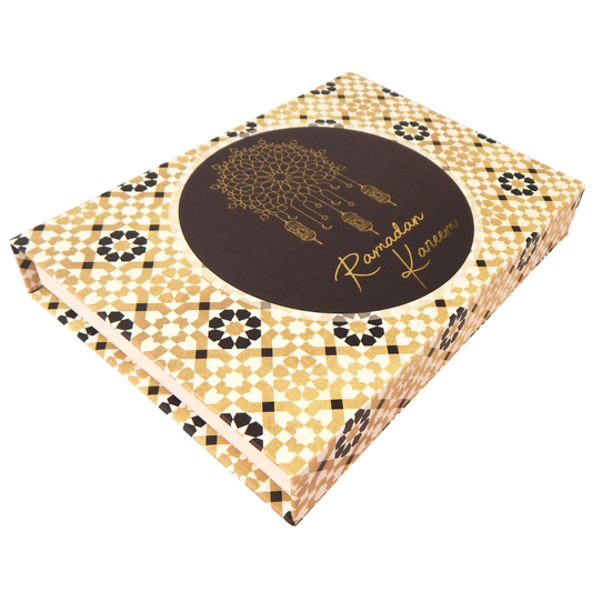 Ramadan Kareem Geschenkbox - Schwarz & Gold