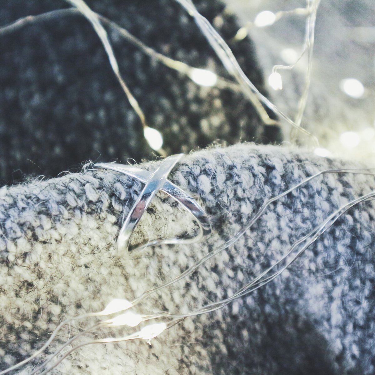 Unendlichkeitsring Silber