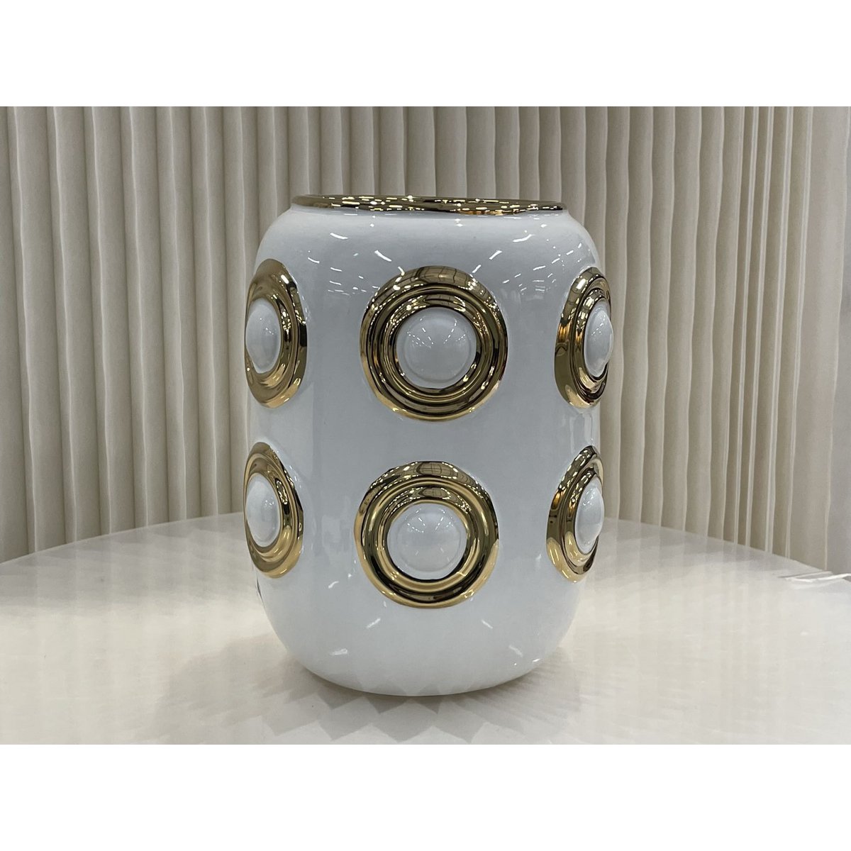 Golden Circle Vase