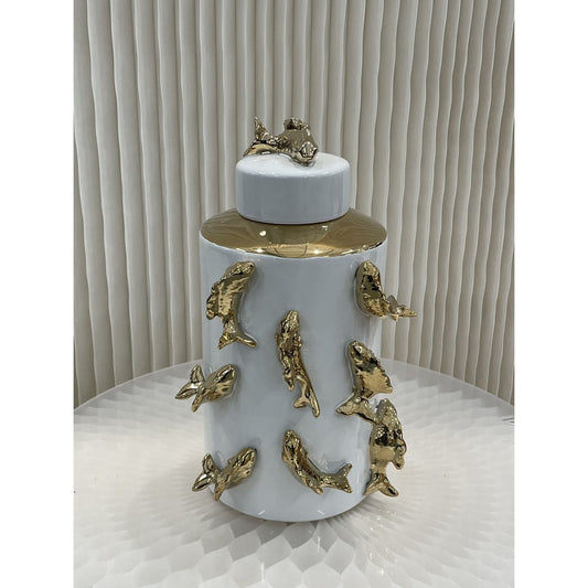 FISH Vase WHITE