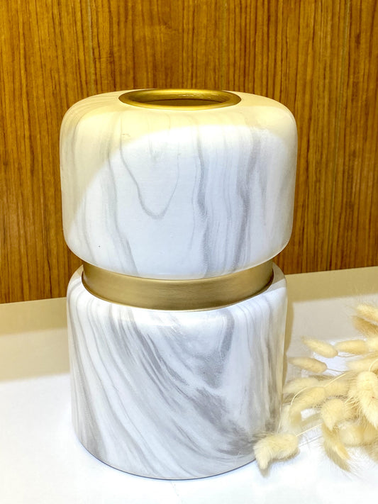 Vase Marmor Optik