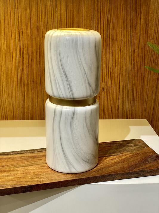Vase Marmor Optik