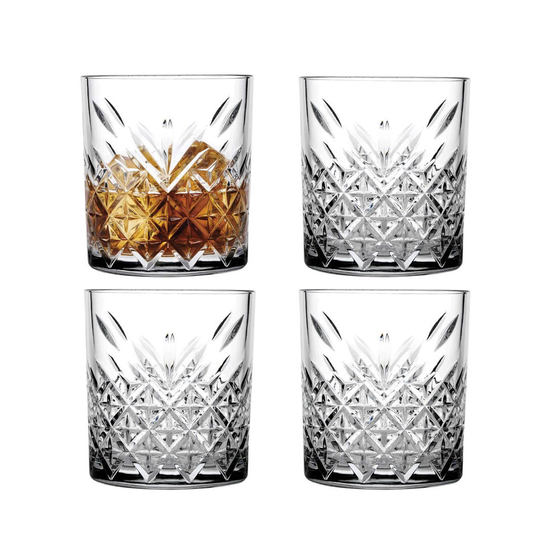 Paşabahçe Timeless Gläser Set 4 tlg. Kurz