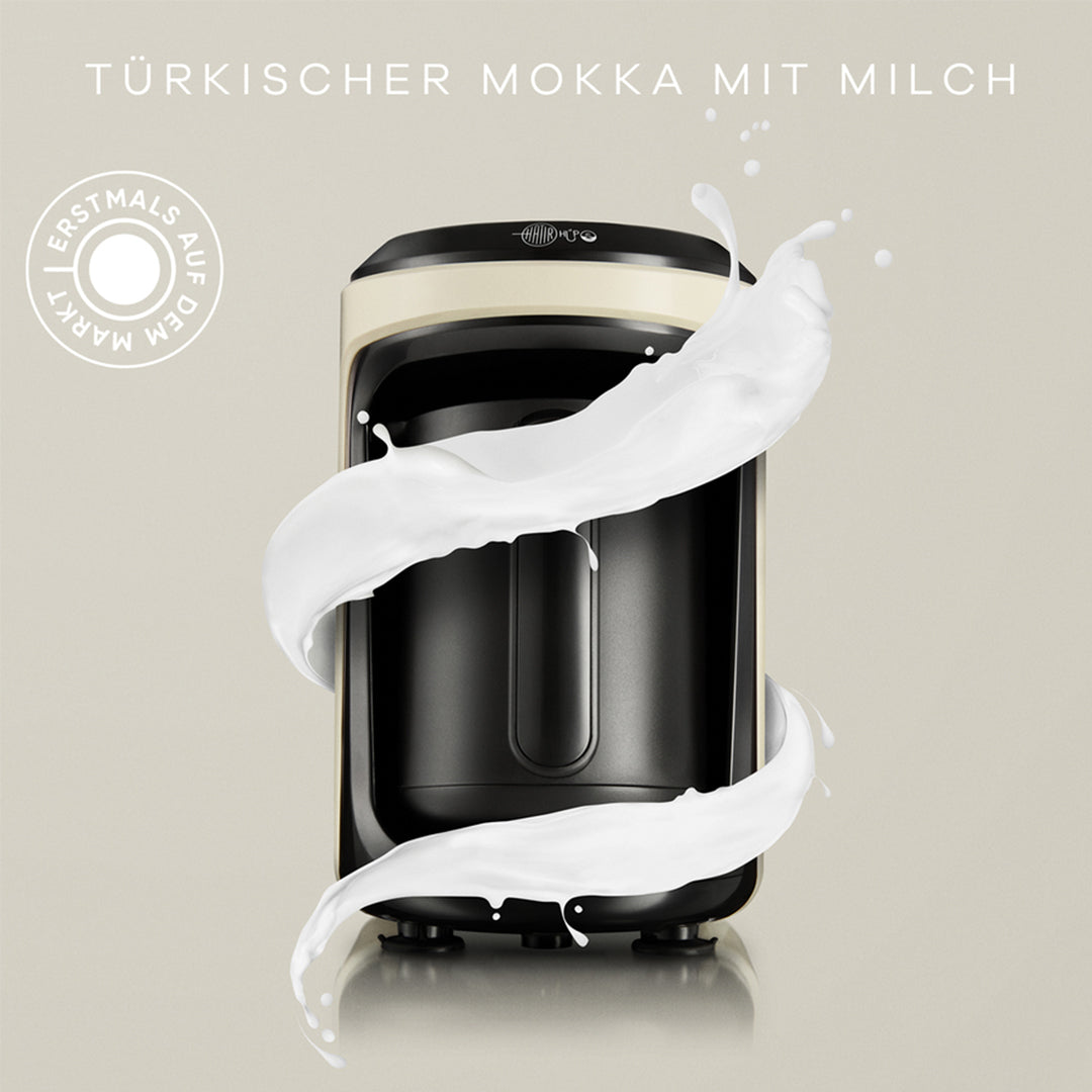 Karaca Hatır Hüps Mokkamaschine für türkischen Mokka mit Milch