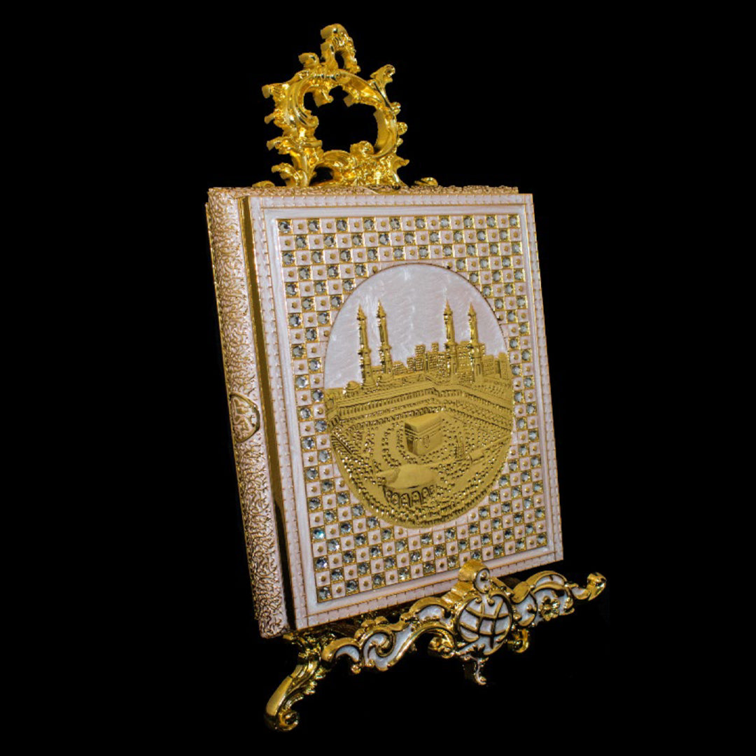 Koran Box mit Standplatz Gold