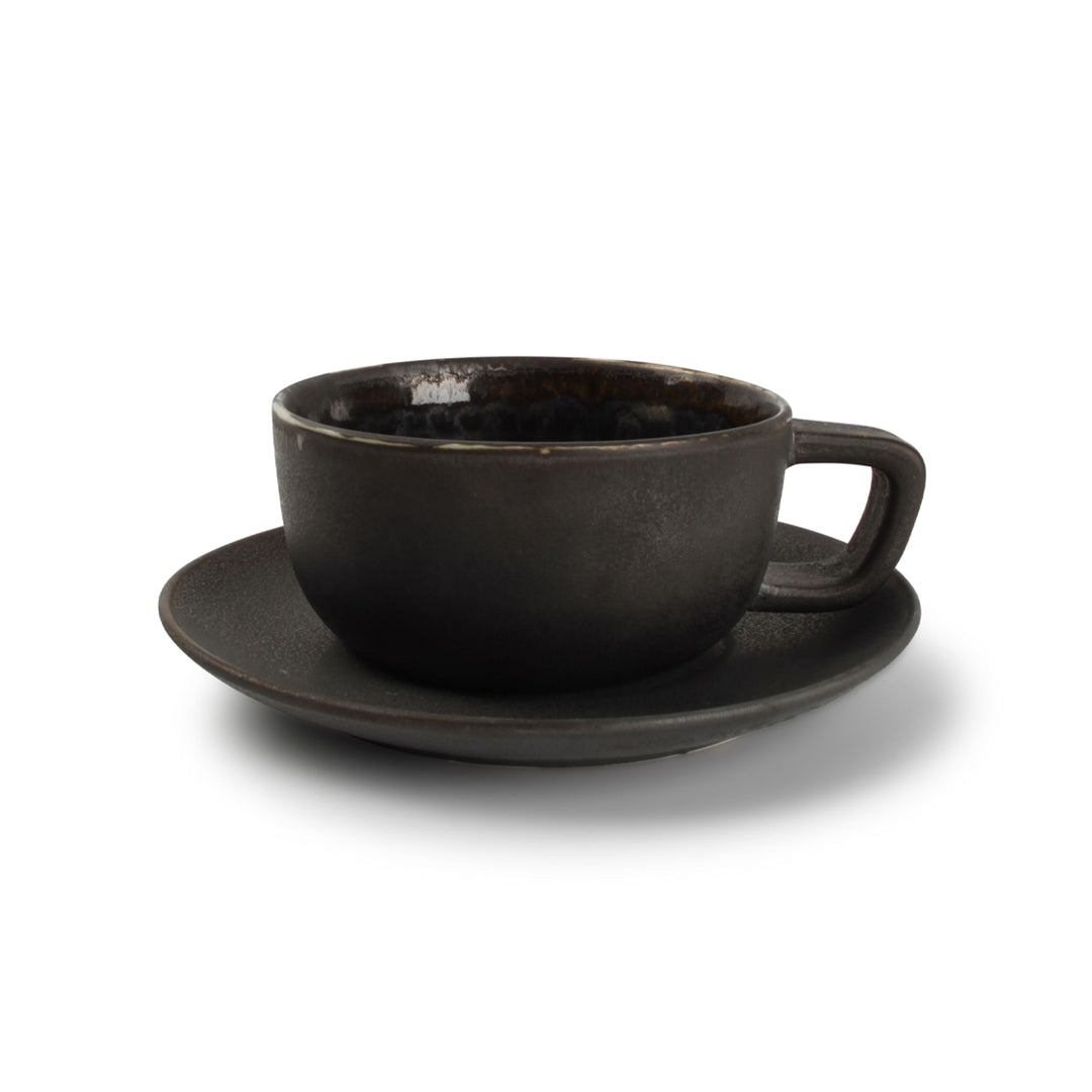 Anvil Rusty Kaffeetasse mit Unterteller für 2 Personen