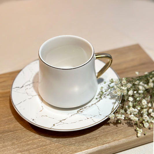 Goldin Kaffee- & Teetassen Set für 6 Personen