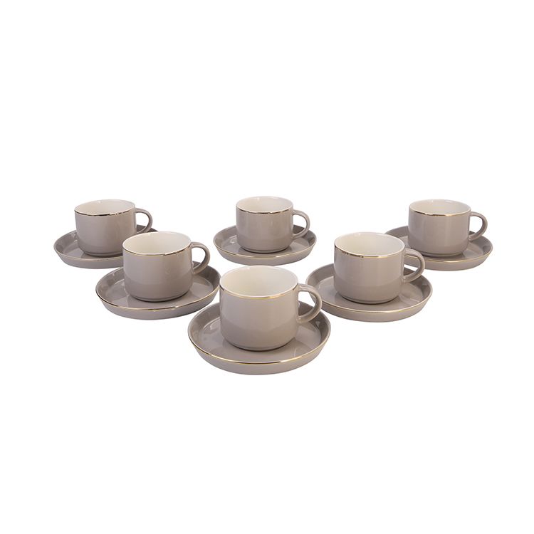 Lunel Taube Kaffeetassen Set für 6 Personen
