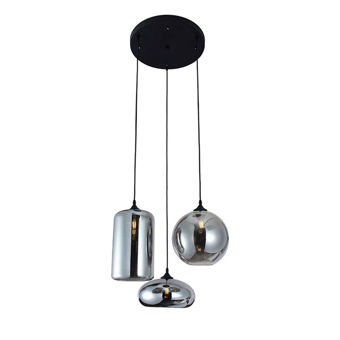Hockenheim Hängelampe Schwarz Ø40 cm